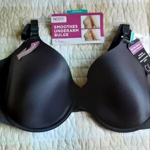 Bra Olga 42C No Side Effects Black Bra
